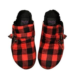 Blowfish Plaid Sandals Slip-On